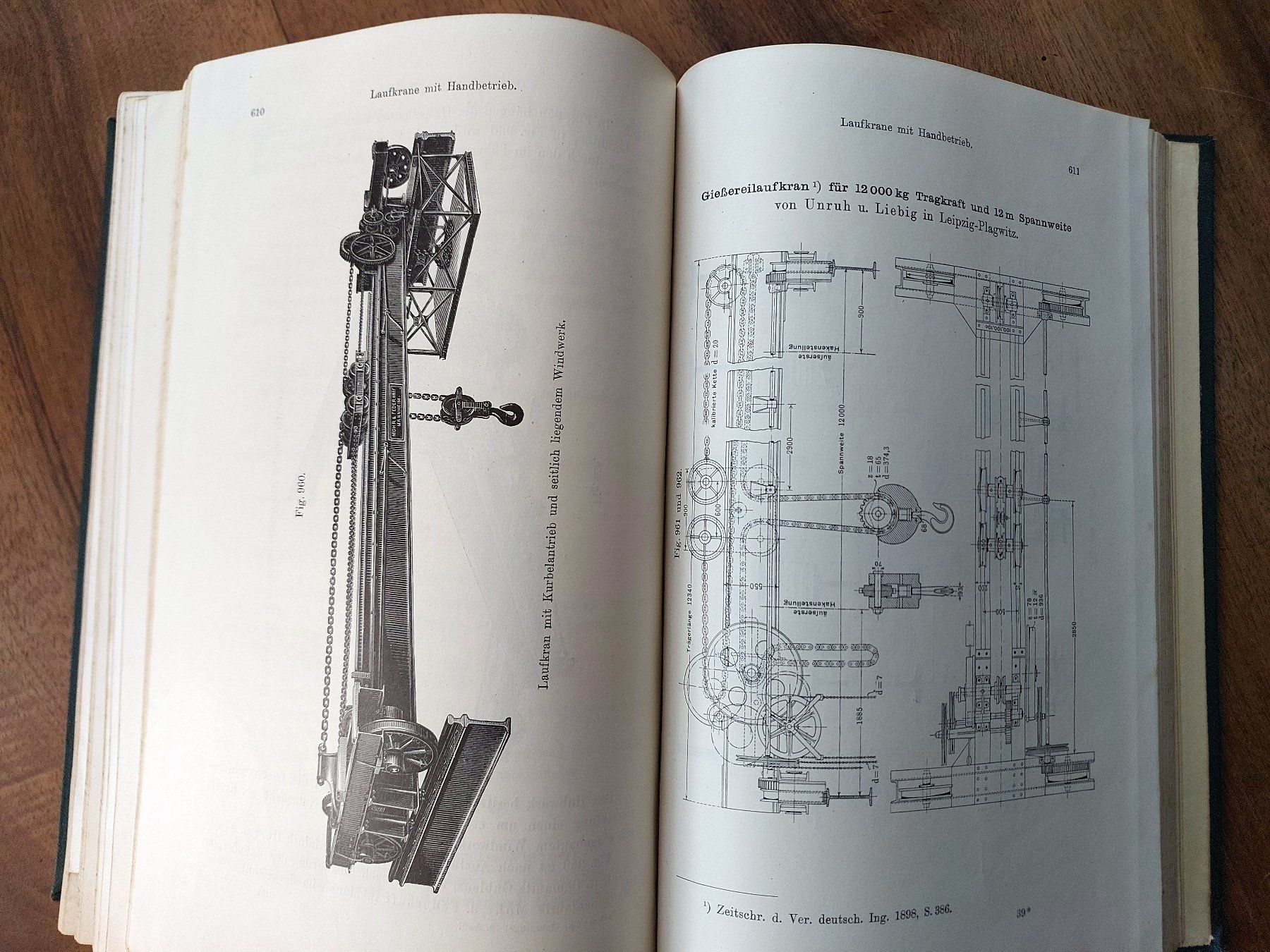 Libri: Die Hebezeuge von Hugo Bethmann, 1908 – Usato da Schönenwerd venduto da Steidi 6