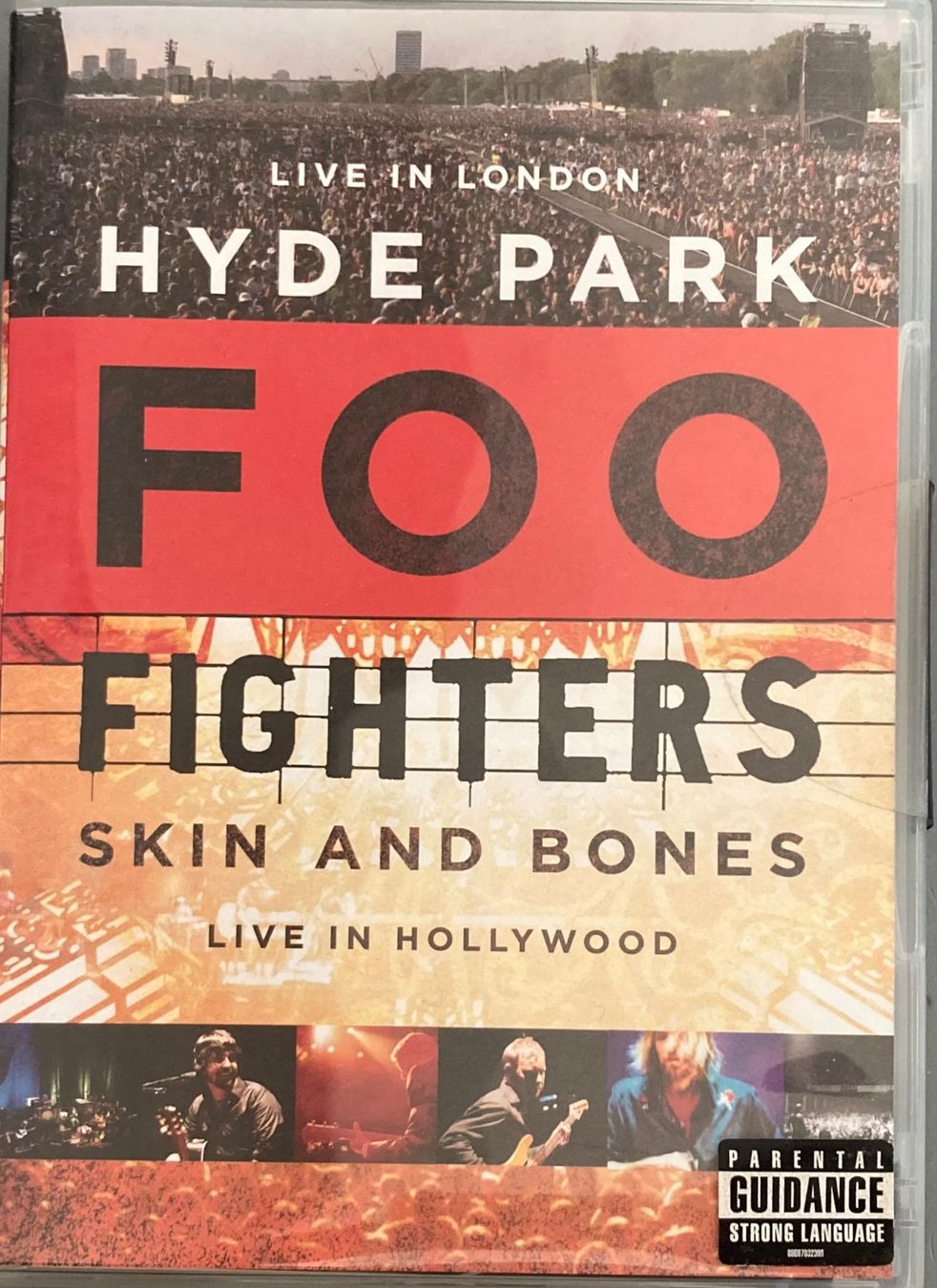 Tous les DVDs: FOO FIGHTERS - SKIN AND BONES + HYDE PARKE – Neuf avec emballage d'origine à Poliez-Pittet par Newtown-Records