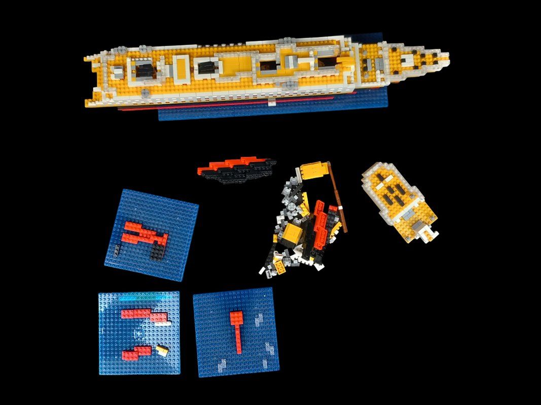 Nanoblock Kit di costruzioni: NANO BLOCK Titanic – Usato da Hünenberg venduto da Restwert_Zug 2