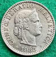 Pièce de 20 ct suisse 1933