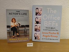 2 x Books English Jenna Fischer (The Office) NEW