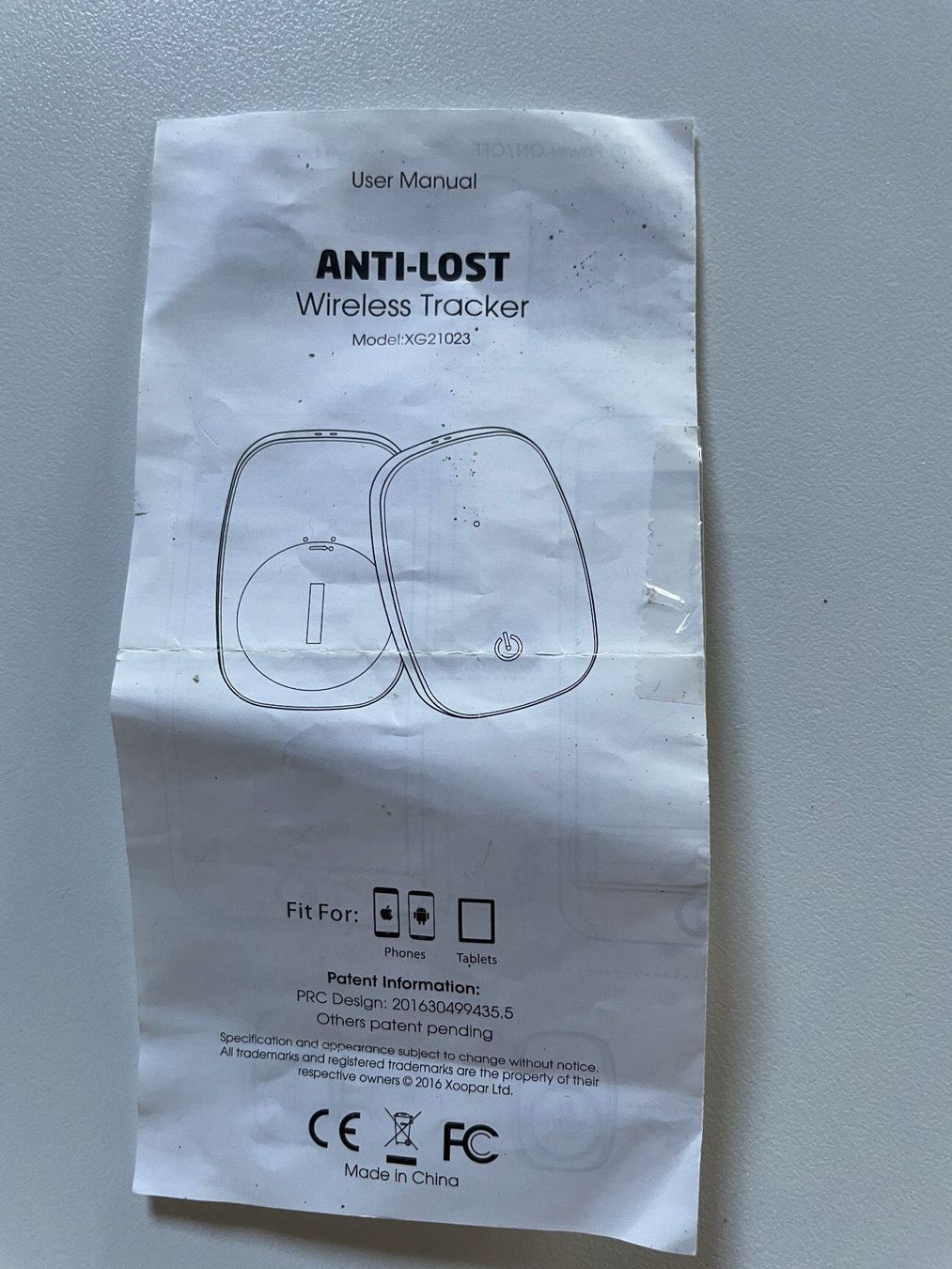 Alarmanlagen: Wireless Tracker - Anti-Lost-Gerät – Neu (gemäss Beschreibung) aus Affeltrangen von Mowgli_123 1