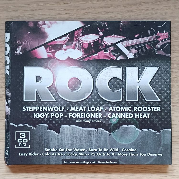 Rock-CD-Box mit vielen Interpreten 3CDs Set F1 | Kaufen auf Ricardo