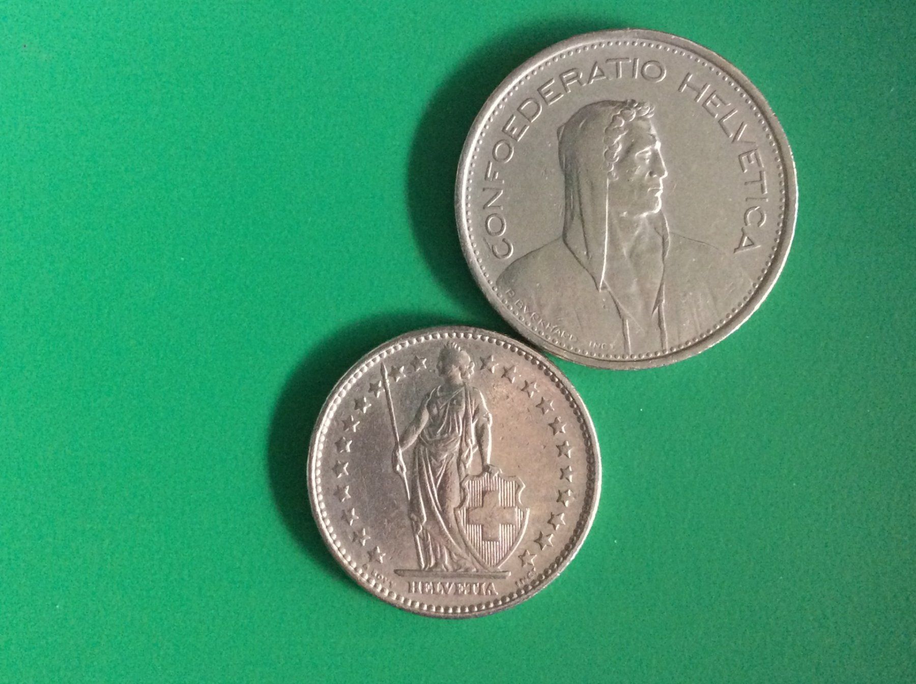 Tutti le monete: 5 + 2 francs   1968 – Usato da Genève venduto da pie_fh2d 1