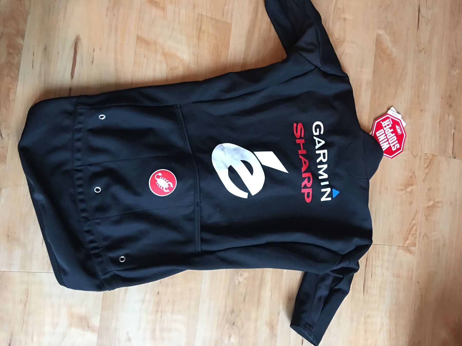 Castelli Canottiere & Pantaloni: Castelli gabba garmin sharp ef windstopper small – Usato da Appenzell venduto da classiccyclingkits 1