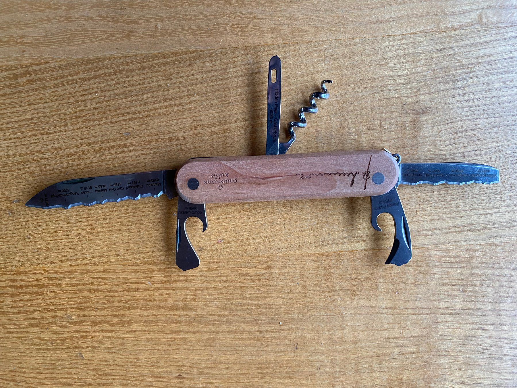Panorama Knife Coltelli tascabile: Set couteau de Poche Reinhold Messner  Panorama Knife – Usato da Châtel-St-Denis venduto da Vaillant1 2