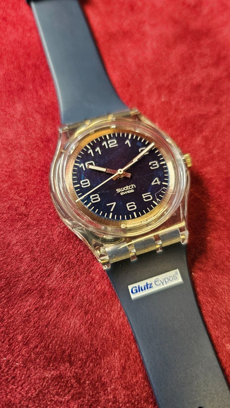 Swatch Montres: Swatch Swiss Watch Blue – D'occasion à Koppigen par Kellerfundsachen 3