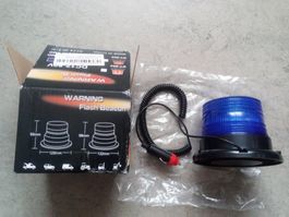 Warnlicht/Blitzlicht, LED, Intervall, Magnetfuss, 12V - 24V