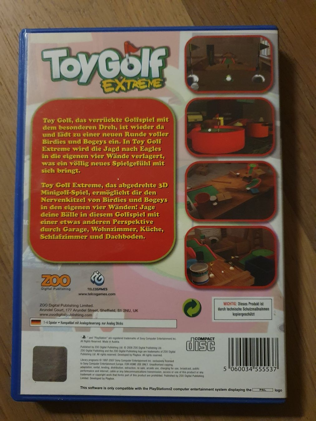 Spiele: Playstation 2 PS2 Toy Golf Extreme – Gebraucht aus Uster von Mooreas 2