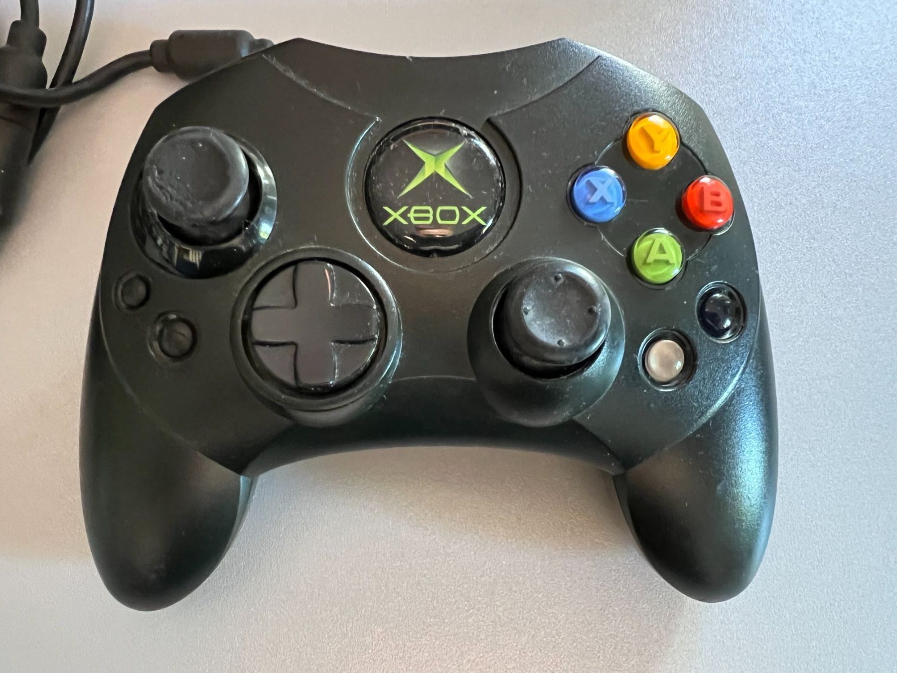 Controller: Microsoft Original Xbox Players Choice Xbox S Controller – Usato da Rivera venduto da poweradem05 2