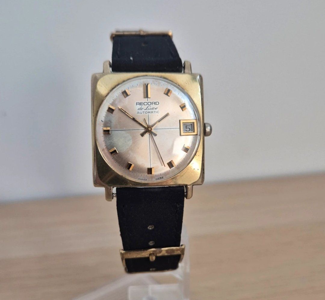Record Orologi: Rare montre vintage Record de Luxe – Usato da Genève venduto da the_9fsh