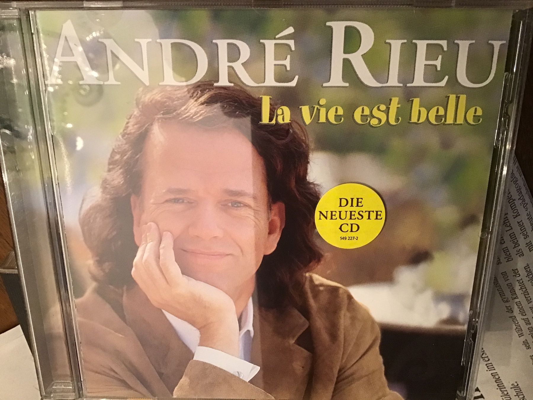 CD: André Rieu - La vie est belle CD - – Usato da Thierachern venduto da sweden08