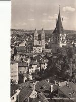 Zürich Grossmünster und St. Peter ca. 1950