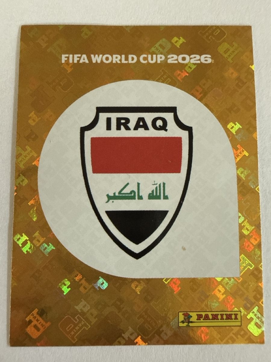 Panini Carte collezionabili: FIFA WM 2026 IRQ 1 – Nuovo (secondo la descrizione) da Stäfa venduto da eko_lkv8