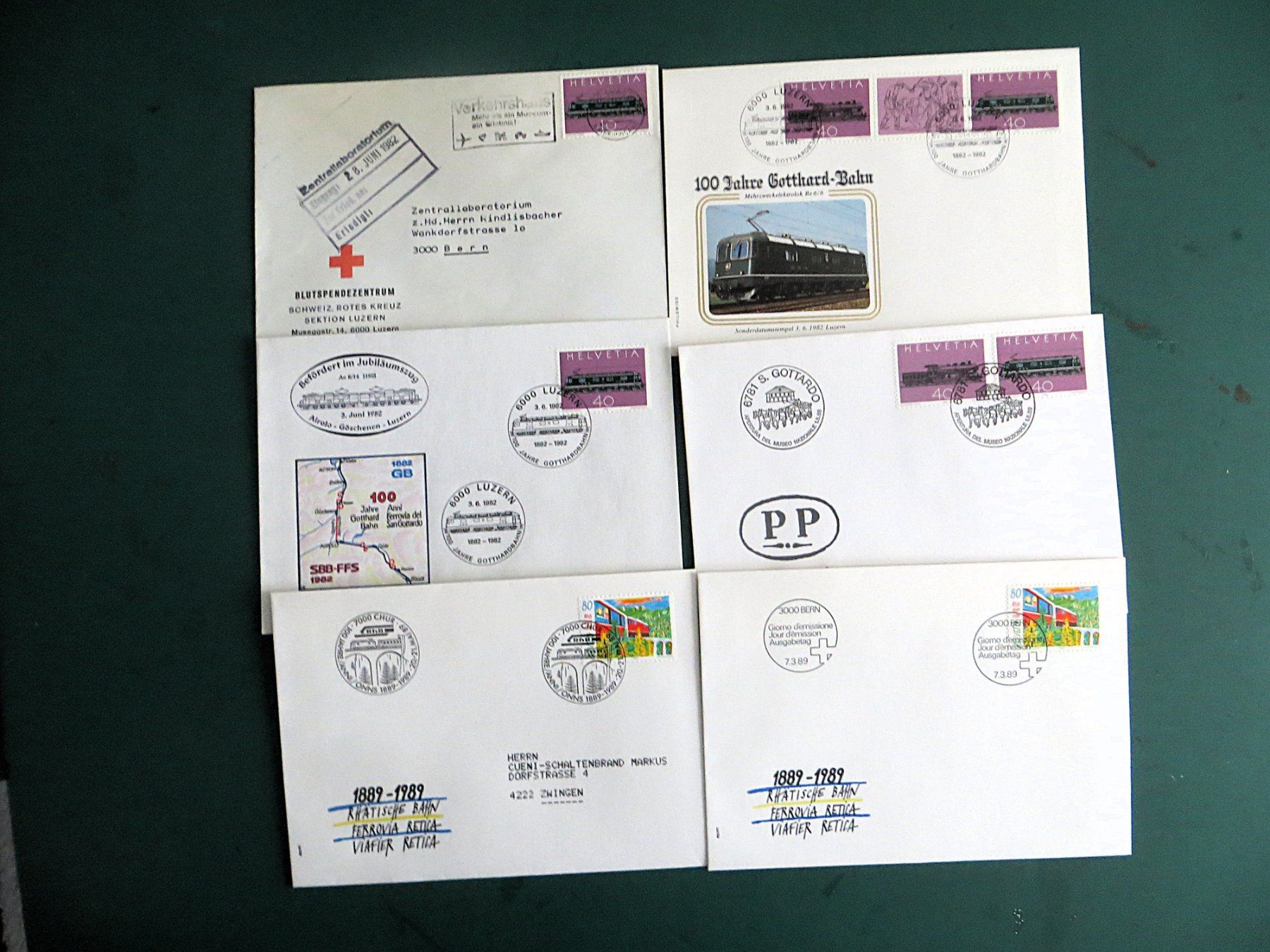 Tutti i francobolli: Briefmarken + FDC – Usato da Zwingen venduto da Hemafa 7