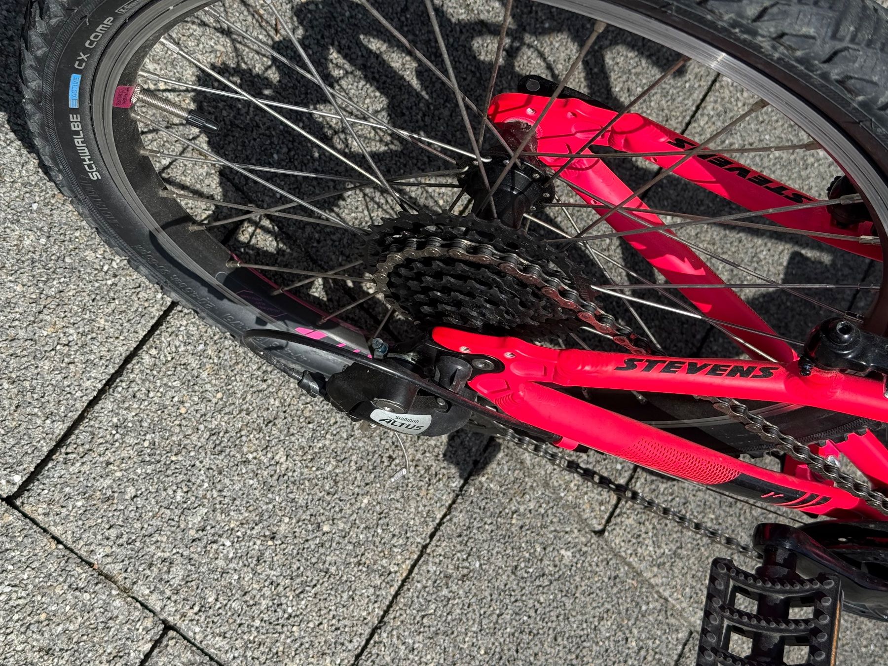 Stevens Biciclette: Stevens Kinderfahrrad 20 Zoll, pink – Usato da Eschenbach SG venduto da gisplijoe 5