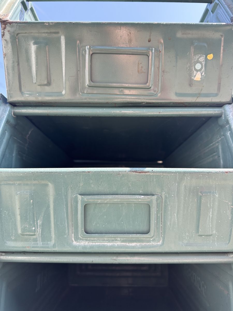 Casse di trasporto: Schäfer Lagerfix und Lagerfix 2 Metall Boxen – Usato da Zürich venduto da frauflufelberg 5