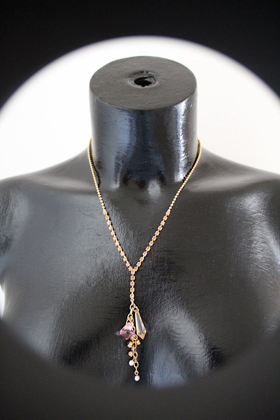 Catenine: Modeschmucke kette mit Strasssteinen – Usato da Locarno venduto da madame-tus-sauds 1
