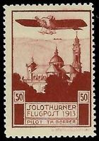 1913, F XI**, Vorläufer Solothurn postfrisch, Attest (14861)