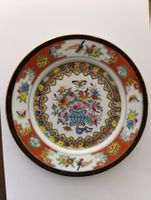 Vintage China Porzellanteller "Familie Rose"handbemalt