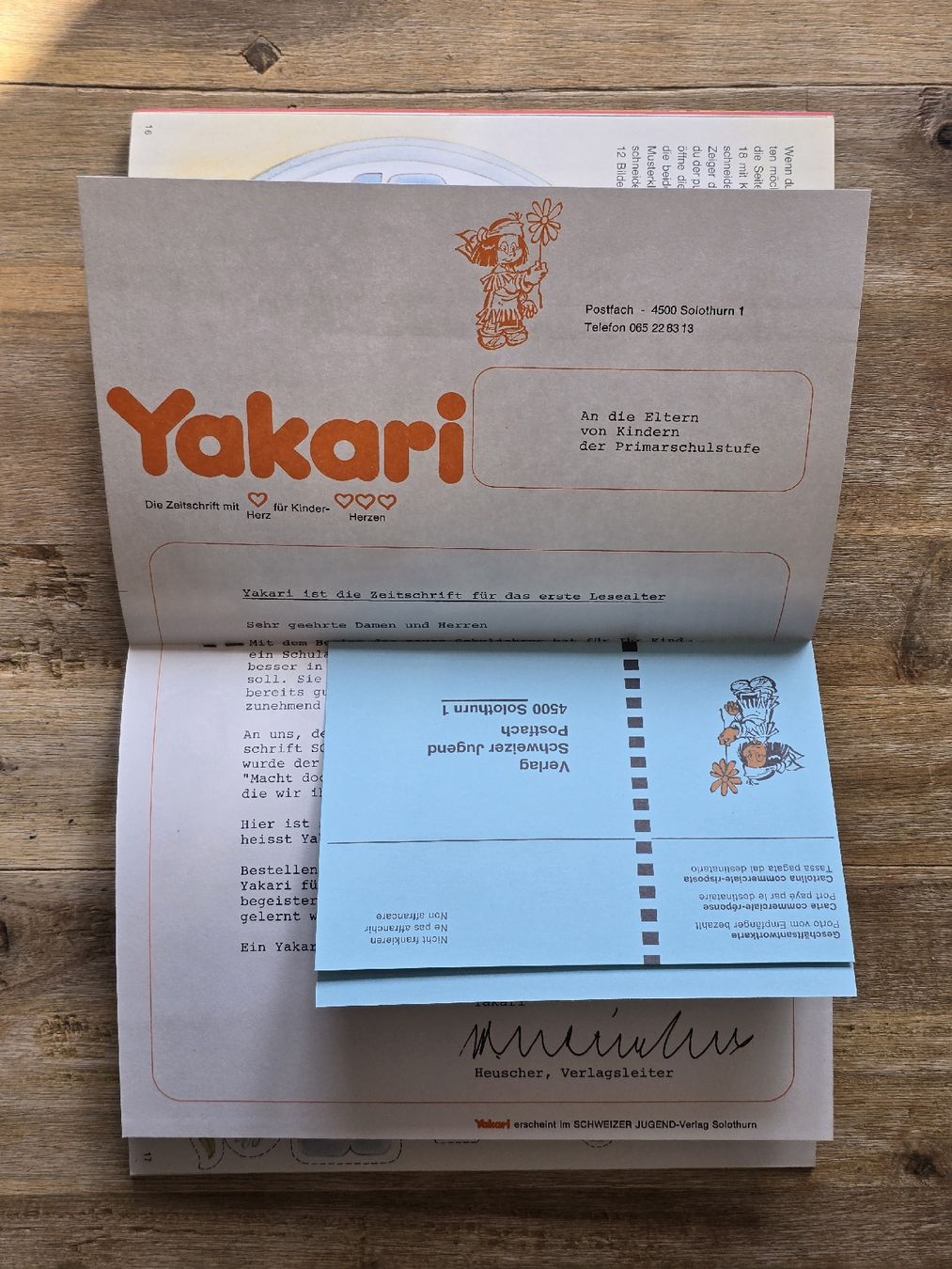 Comics: Yakari Heft Nr. 6, April 1978 – Gebraucht aus Güttingen von Odhin 2