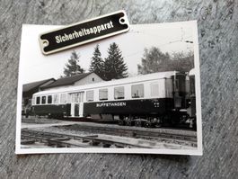 Südostbahn - Buffetwagen Br4ü in Samstagern, 1960 - Foto