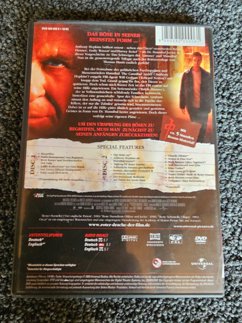 Alle DVDs: ROTER DRACHE(13722) – Gebraucht aus Ruswil von M71 1