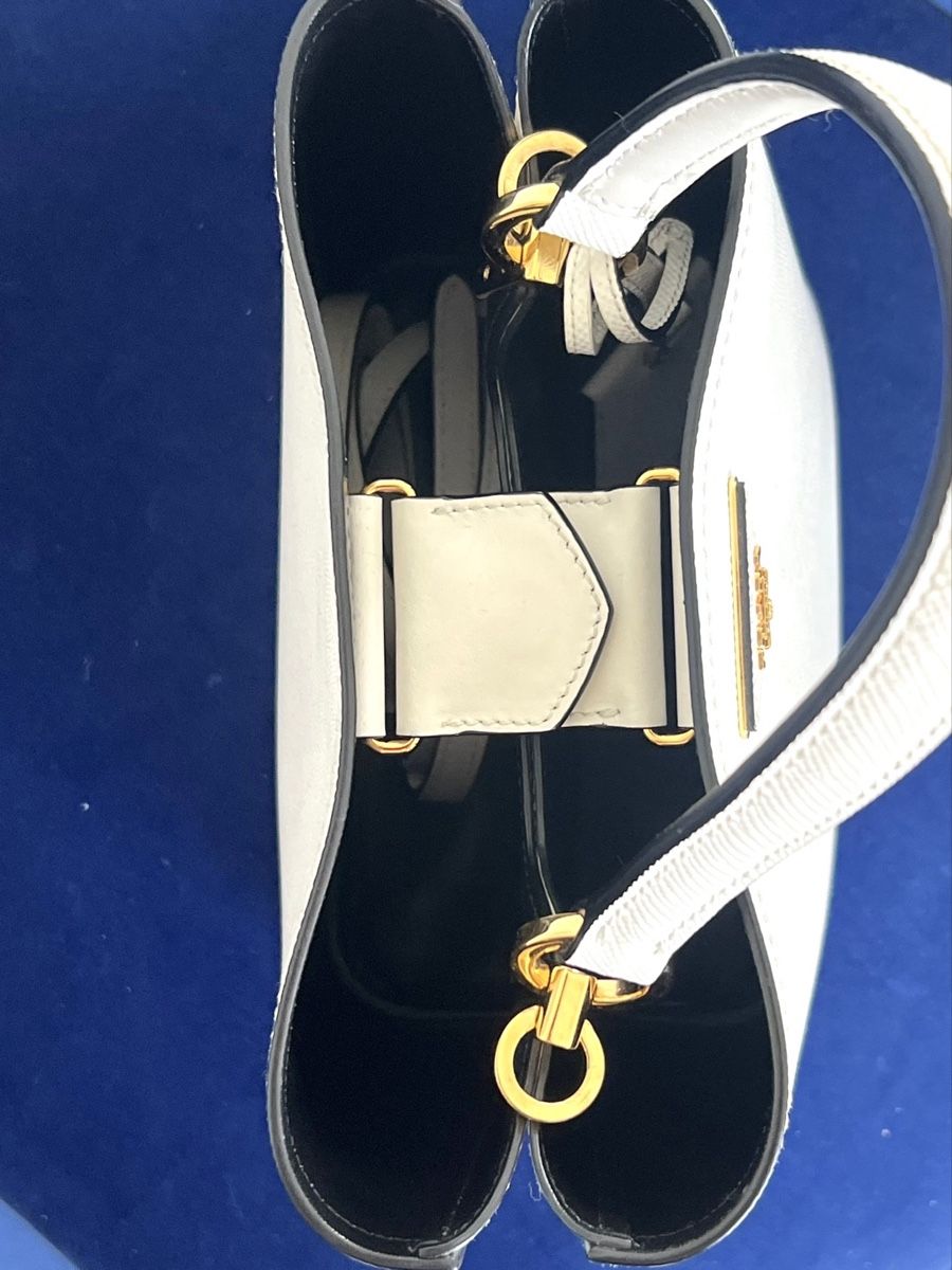Prada Borse da donna: Prada weiss - Saffiano Leder - Top Zustand – Nuovo (secondo la descrizione) da Wagenhausen venduto da hhhhhh01 3