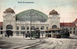 BASEL Bundesbahnhof - Strassenbahn, Tram