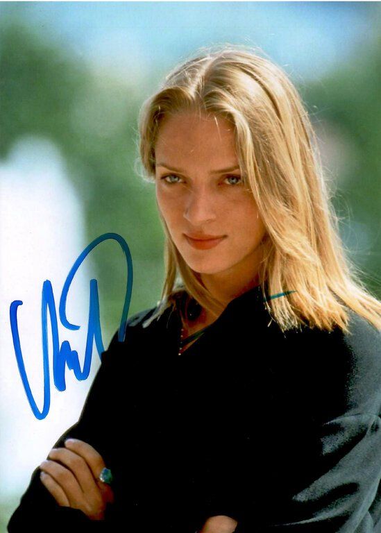 Autografi: Uma THURMAN / TOP AUTOGRAMM – Usato da Egg b. Zürich venduto da bunny-dieter