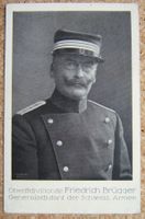 AK OBERDIVISIONÄR FRIEDRICH BRÜGGER 1915