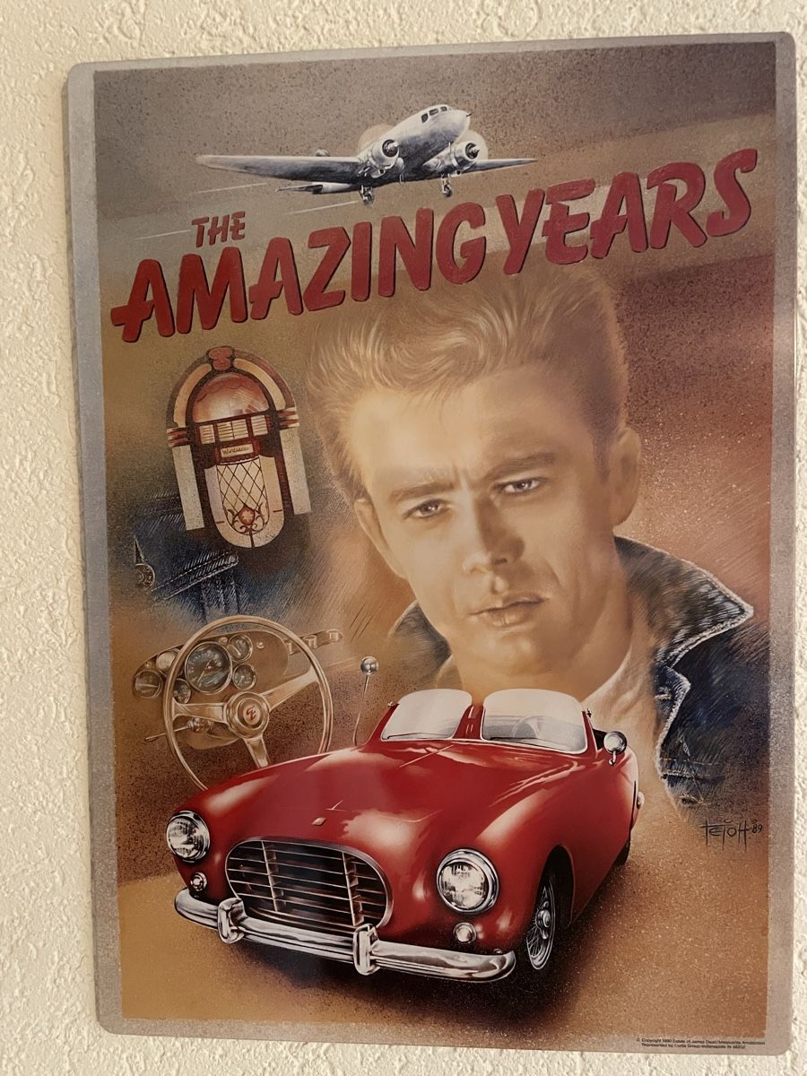 Schilder: James Dean Blechschild  – Gebraucht aus Gränichen von Billyray