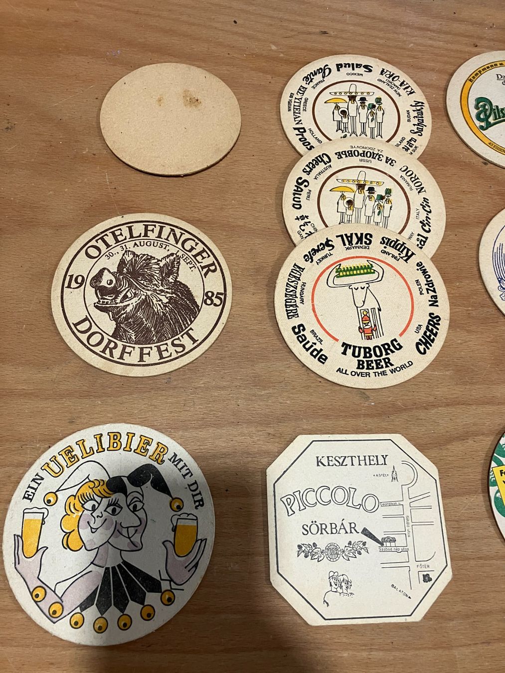 Untersetzer: Bierdeckel antik – Gebraucht aus Lindau von Caterpiller 4