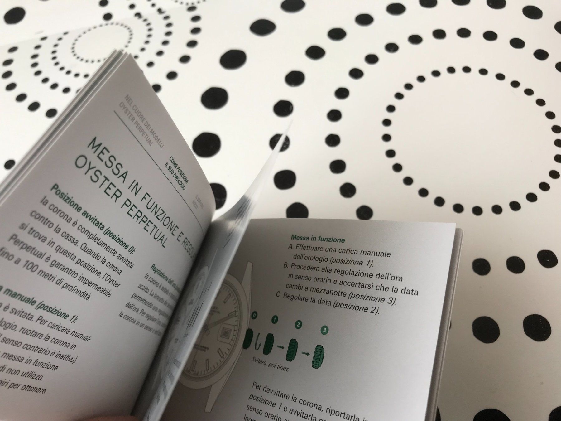 Rolex Documents: ROLEX - OYSTER PERPETUAL DATE - OPERATING INSTRUCTIONS !!! – D'occasion à Epalinges par dream-watch 3