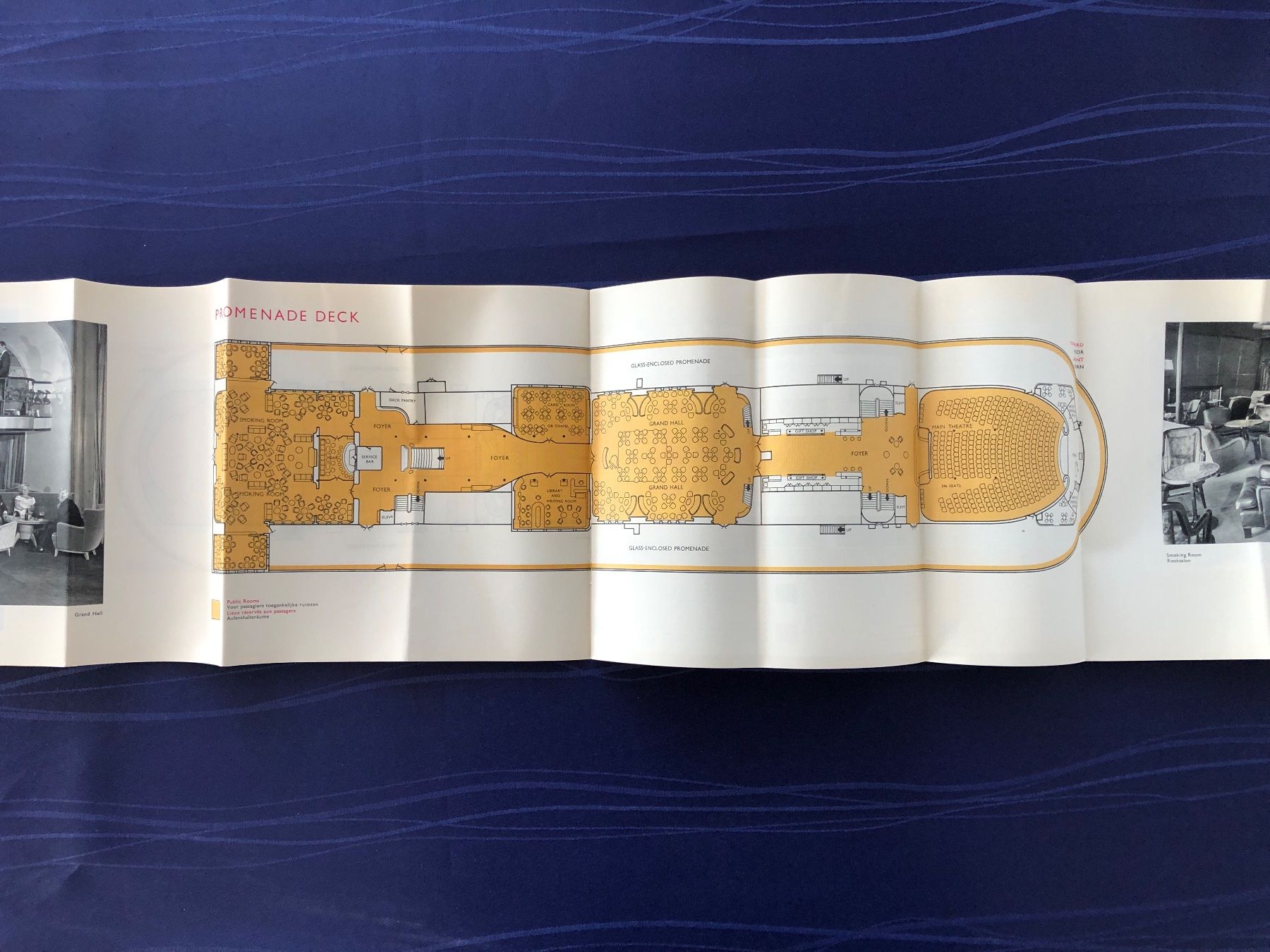 Documenti: Prospekte Deckpläne Dampfer SS NIEUW AMSTERDAM der HAL – Usato da Steffisburg venduto da bwt56 8