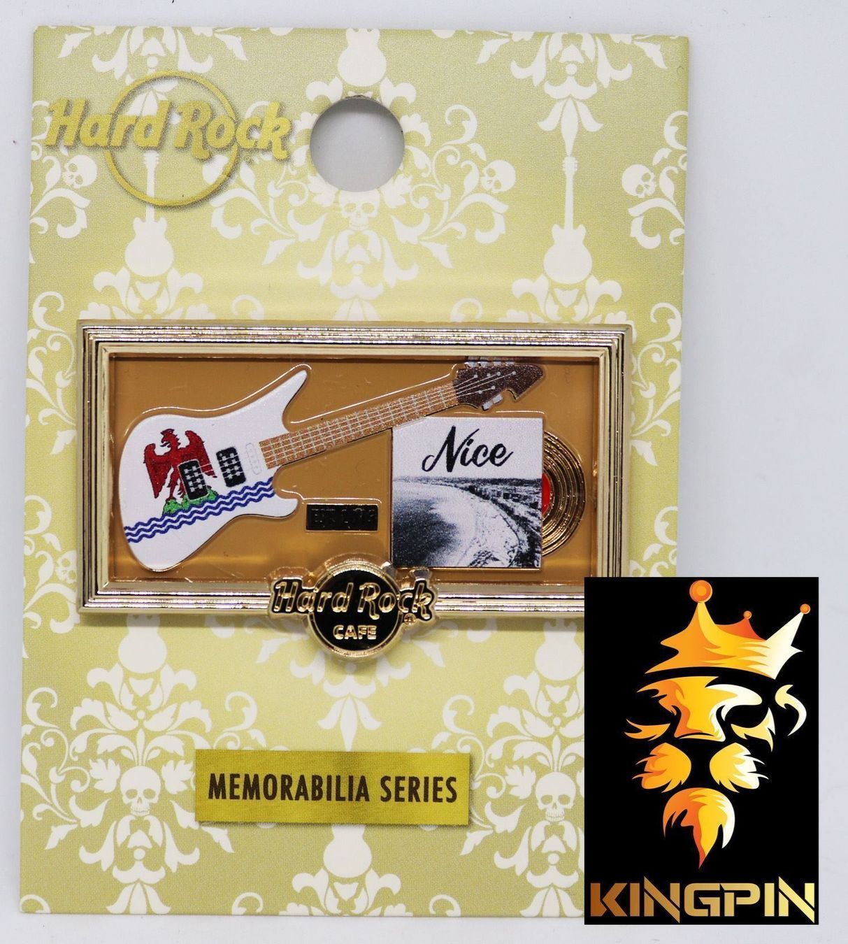 Hard Rock Cafe Plaketten & Abzeichen: HARD ROCK CAFE PIN Memorabilia Series Nice Frankreich – Neu (gemäss Beschreibung) aus Hinterforst von -KINGPIN-