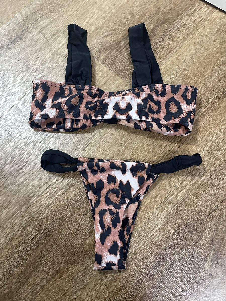 Costumi da bagno & Bikini: Stylisches Bikini Set mit Leo-Print Grösse S – Nuovo (secondo la descrizione) da Bassersdorf venduto da Sandy456 3