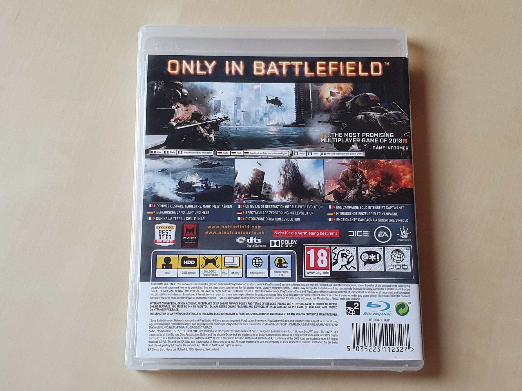 Sony Giochi: Battlefield 4 – Usato da Stansstad venduto da collectorsshop 1