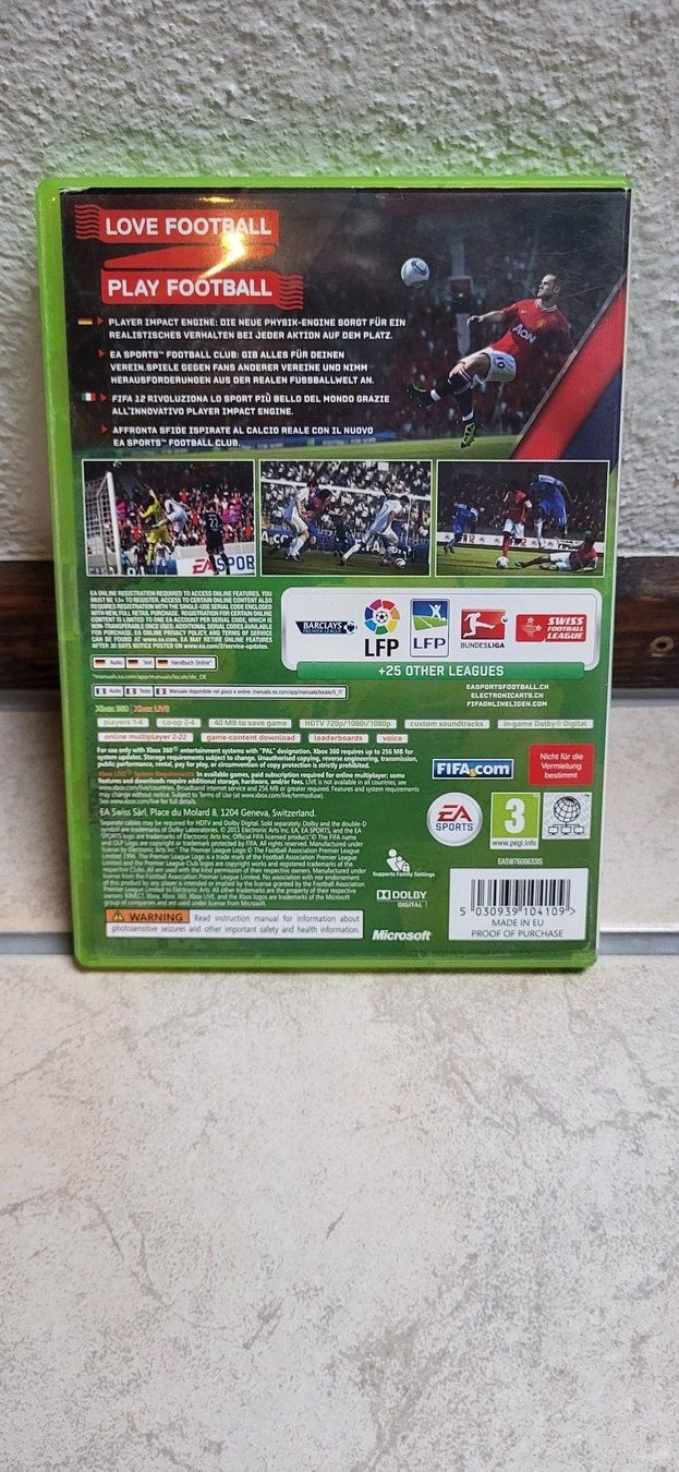 Microsoft Spiele: Xbox 360 – Fifa 12 – Gebraucht aus Münsingen von Heroism2010 1