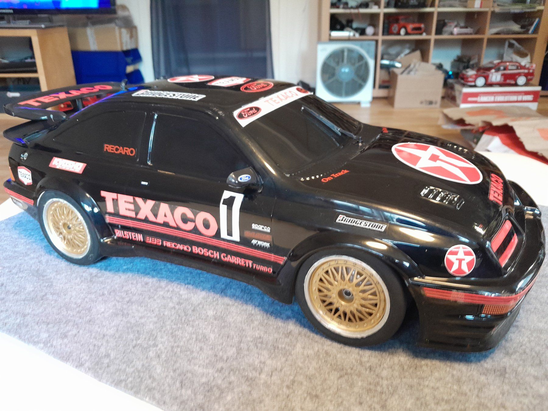 Kyosho RC Modellbau: KYOSHO SUPERTEN 1:9 FORD RS500 – Gebraucht aus Ebnat-Kappel von MAZUKITURB0