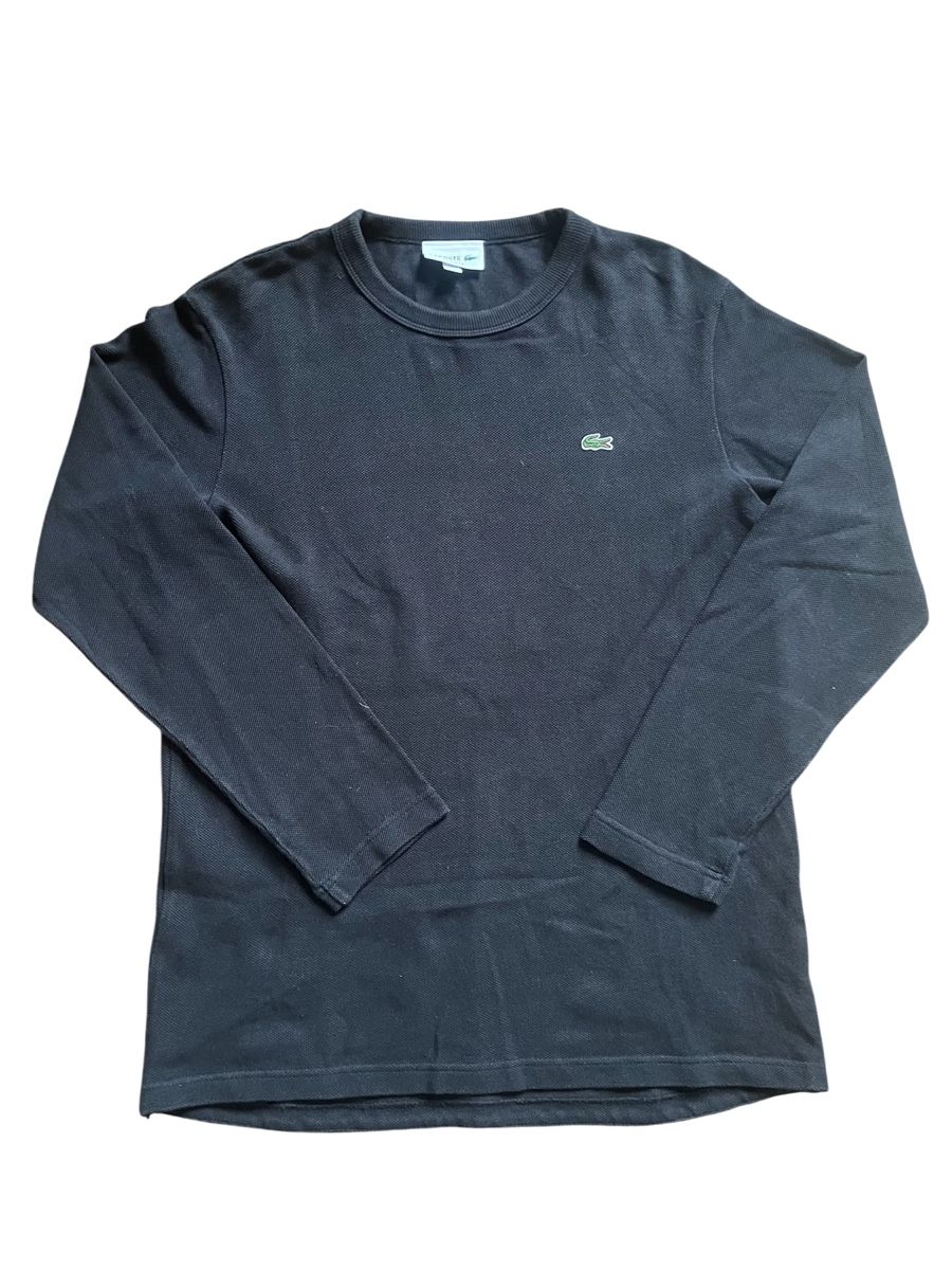 Lacoste Pulls & Sweat-shirts: LACOSTE pull à manches longues taille S noir bon état – Neuf (Voir description) à Baulmes par resel_.tm