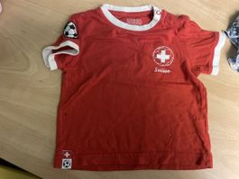 Suisse/Schweiz Fussball T-Shirt Gr. 68