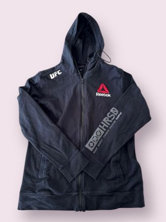Reebok UFC Hoodie, Grösse L, Schwarz