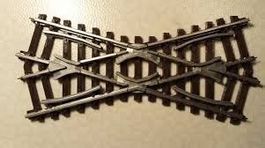 Kleinbahn HO 645 Kreuzung 30°, komplett, gereinigt°pro Stück