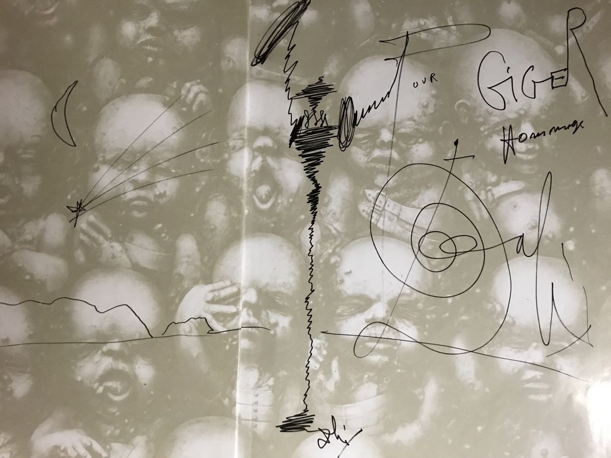 Libri: Giger Necronomicon mit Widmung Familie Hoffmann 2004 – Usato da Wolfhalden venduto da SecondAntique 1