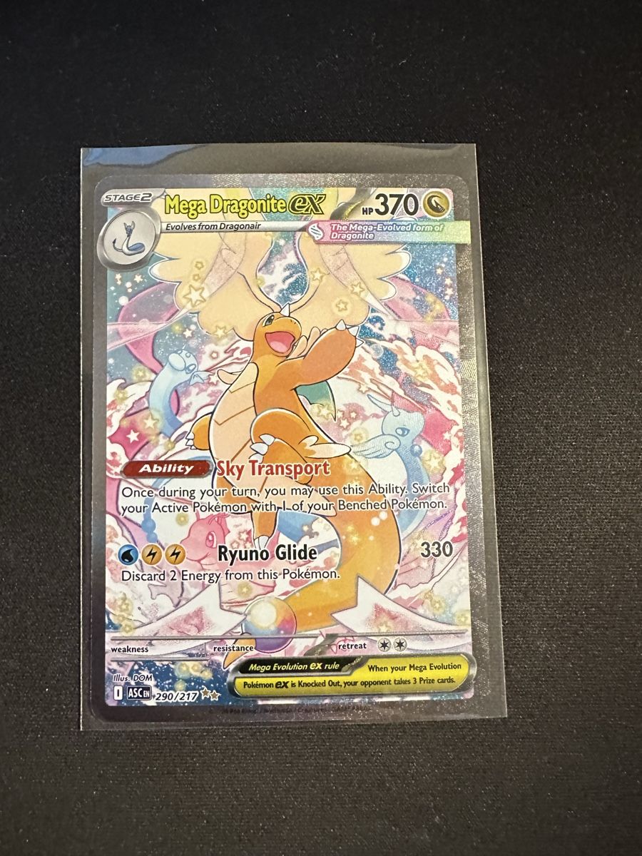 Pokémon Carte collezionabili: Mega Dragonite EX 290/217 Ascended Heroes ENG – Nuovo (secondo la descrizione) da Grafenried venduto da CapyCardClub