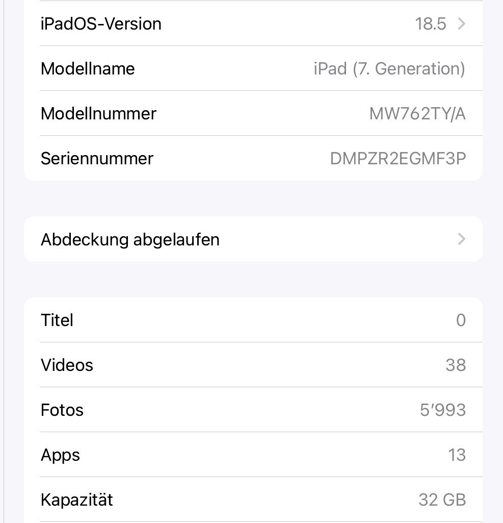 Apple Tablettes PC: IPad – D'occasion à Embrach par Sartre 2