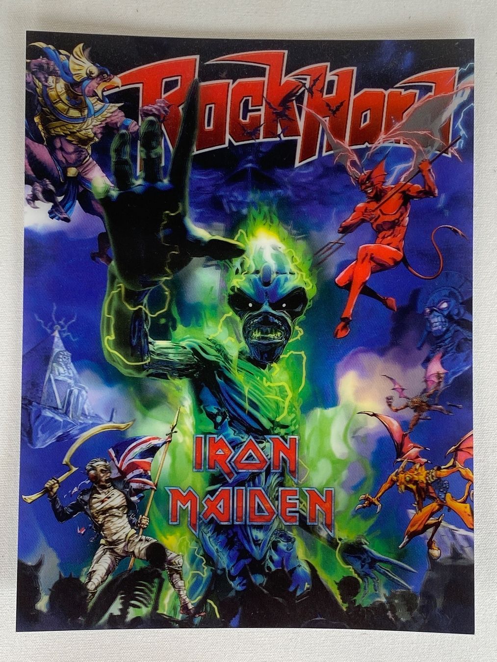 Foto & Immagini: Iron Maiden hologramme A4 – Nuovo (secondo la descrizione) da Aigle venduto da St_anger
