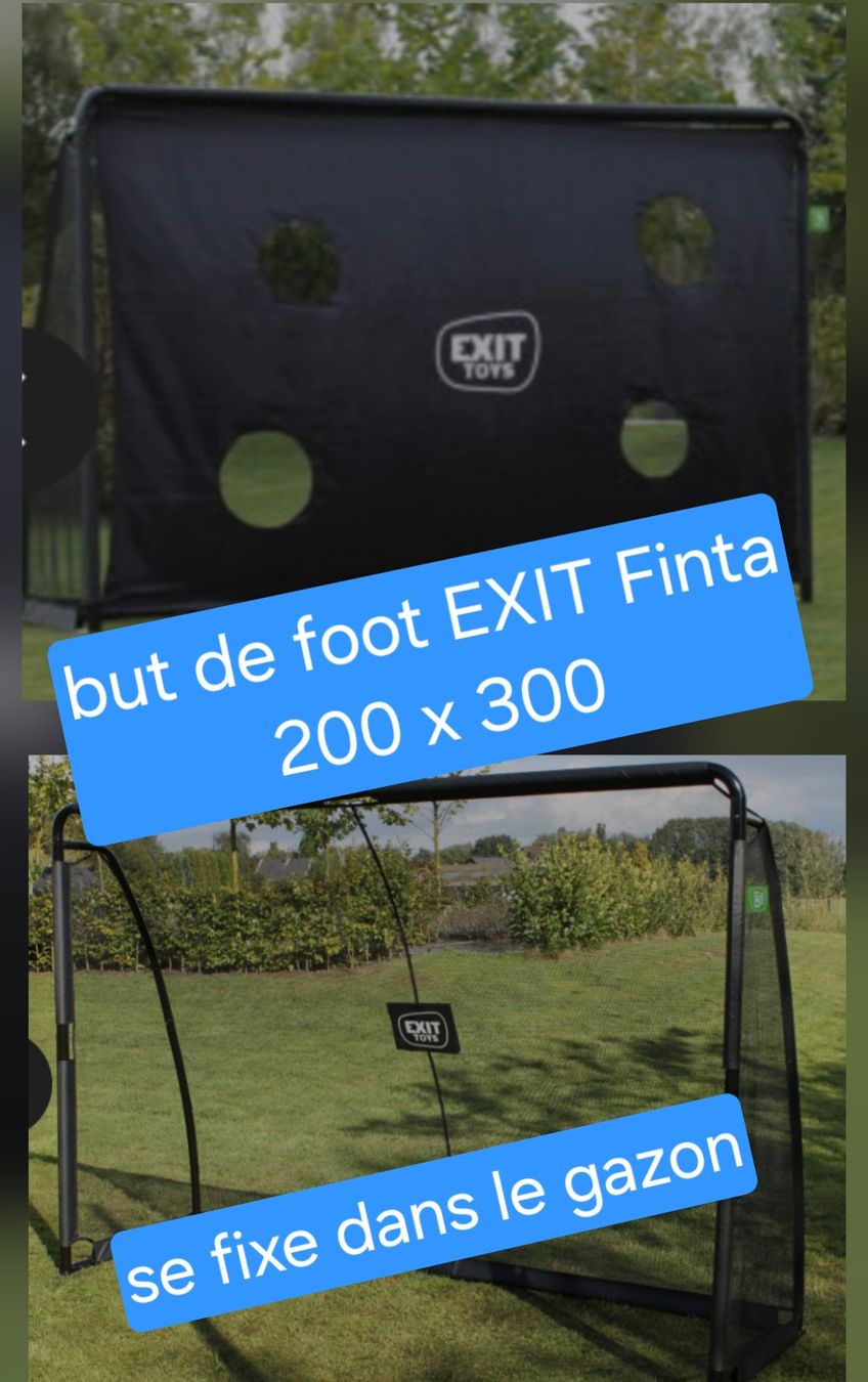 Buts de football & hockey: But de foot EXIT Finta 200x300 – D'occasion à Chandon par nat_5jtw