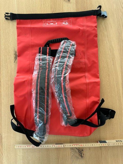 SBB/CFF/FFS Borse: Outdoor-Packsack, rot, mit SBB-Logo – Nuovo (secondo la descrizione) da Horw venduto da Esma8 2